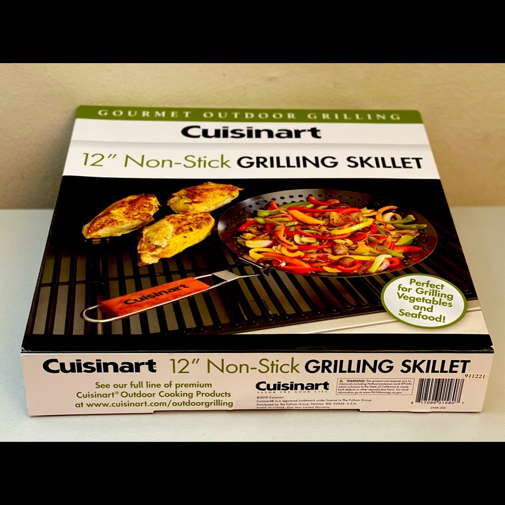 Cuisinart 12” Non-Stick GRILLING SKILLET